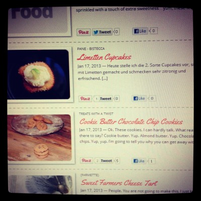 My Cookie Butter Chocolate Chip Cookies were featured on DailyBuzz Food! 