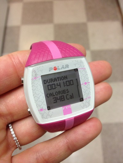 Here's my burn from that HIIT!