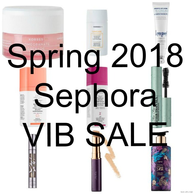 Spring Sephora VIB Sale List Treats With a Twist